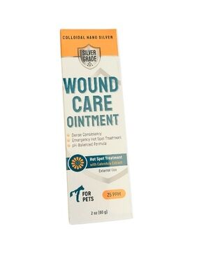 Silver Grade Wound Care Ointment for Pets